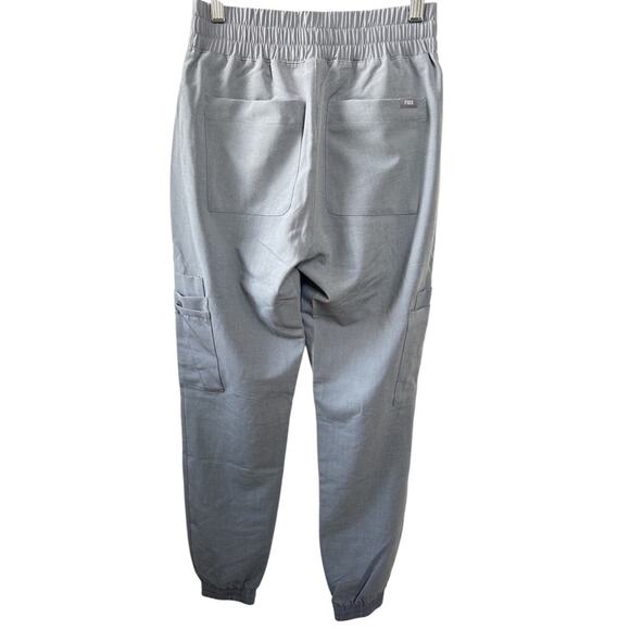 Figs Charlotte 21 Pocket Slim Scrub Pants in Dark Space Gray Size XXS Petite NWT - Picture 4 of 7
